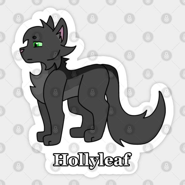 Hollyleaf Sticker by ceolsonart